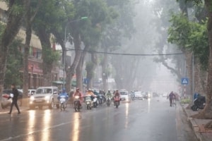 du bao thoi tiet dem 15 va ngay 1611 khu vuc ha noi dem va sang som troi ret