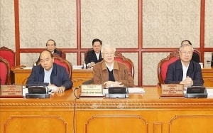 khong de lot vao trung uong bo chinh tri nhung phan tu khong du tieu chuan