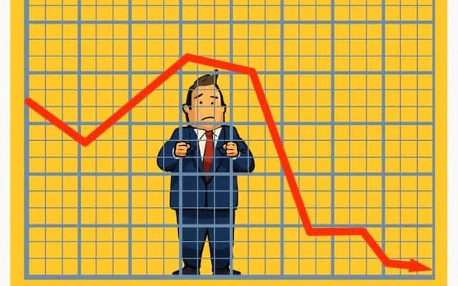 Thị trường chứng khoán đỏ rực, VnIndex mất 10 điểm