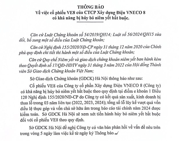 Thong bao VNECO8