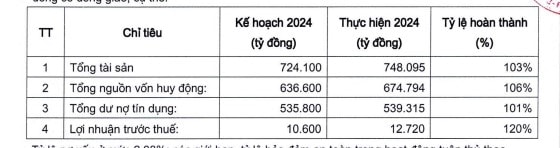 thành tựu 2024 STB