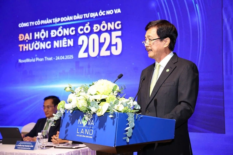 Chủ tịch HĐQT Bùi Thành Nhơn khẳng định năm 2025 sẽ là bước ngoặt, đánh dấu sự trở lại của Novaland với một chiến lược phát triển mới
