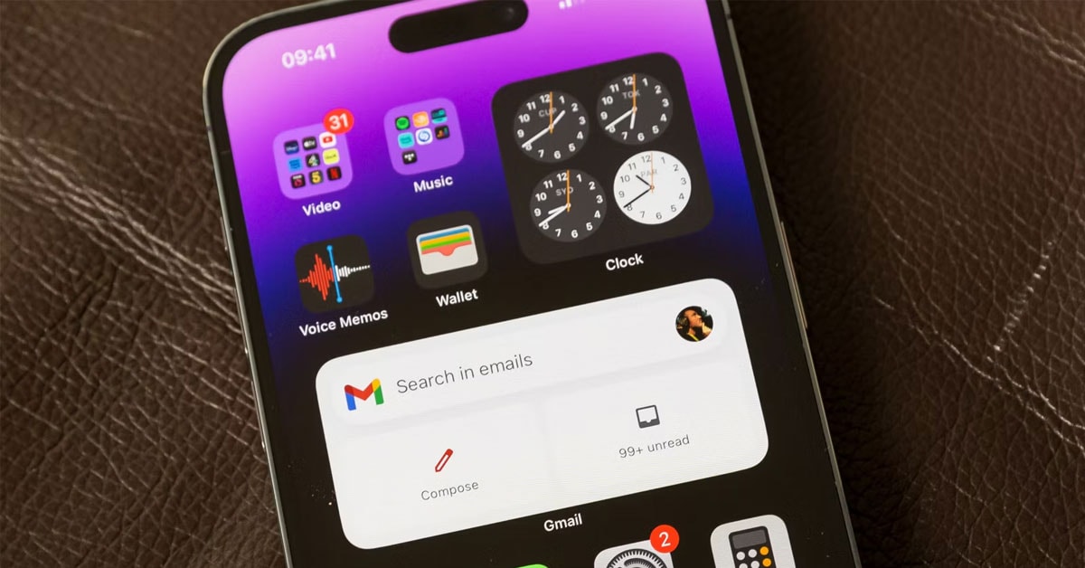 iphone màn hình chính