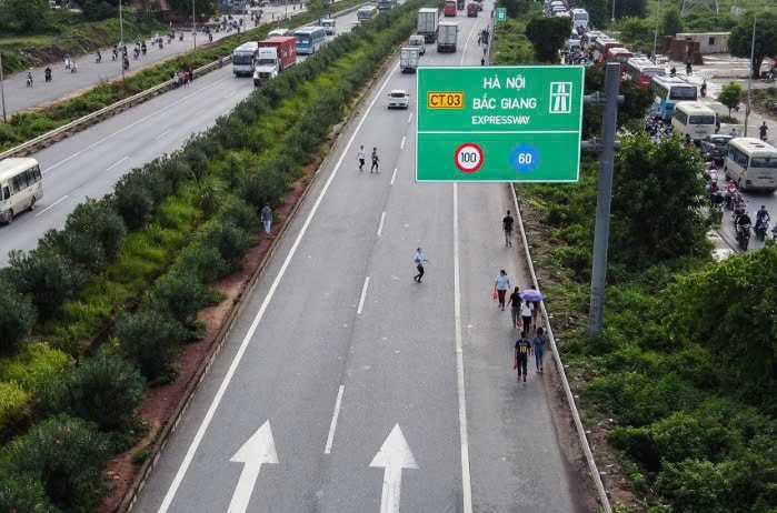 Cao tốc Hà Nội - Bắc Giang