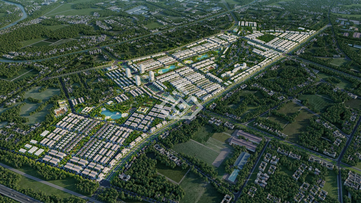 Phối cảnh dự án Khu công nghiệp Đồng Văn 3