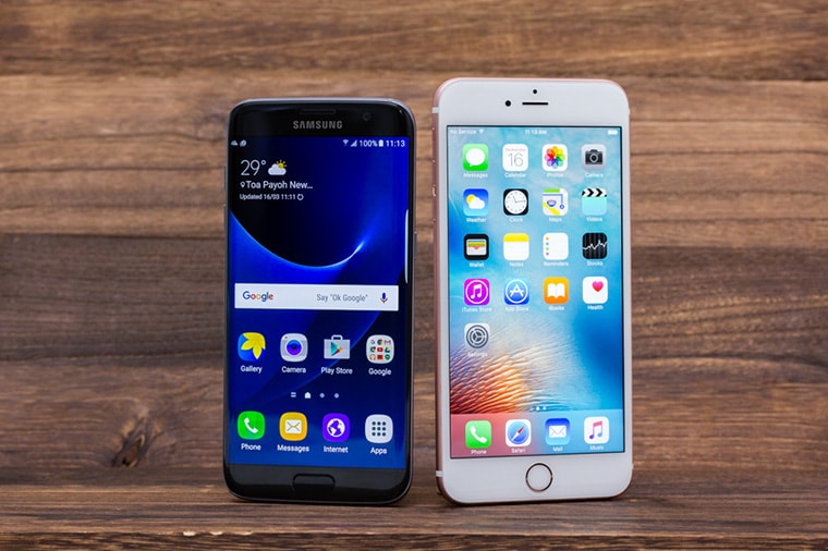 sam ssung va iphone
