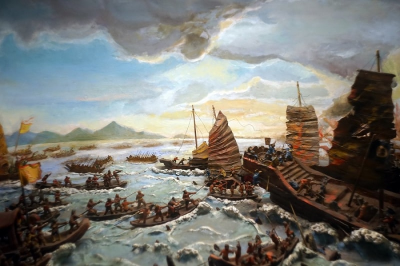 thủy chiến quân Nguyên trên sông bạch đằng