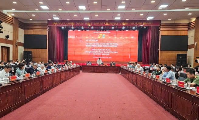 Quang cảnh cuộc họp tại Hải Phòng