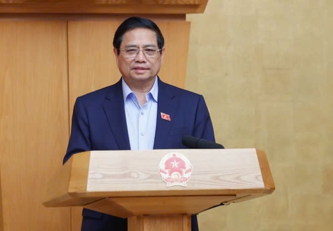 Thủ tướng Phạm Minh chính chủ trì cuộc họp