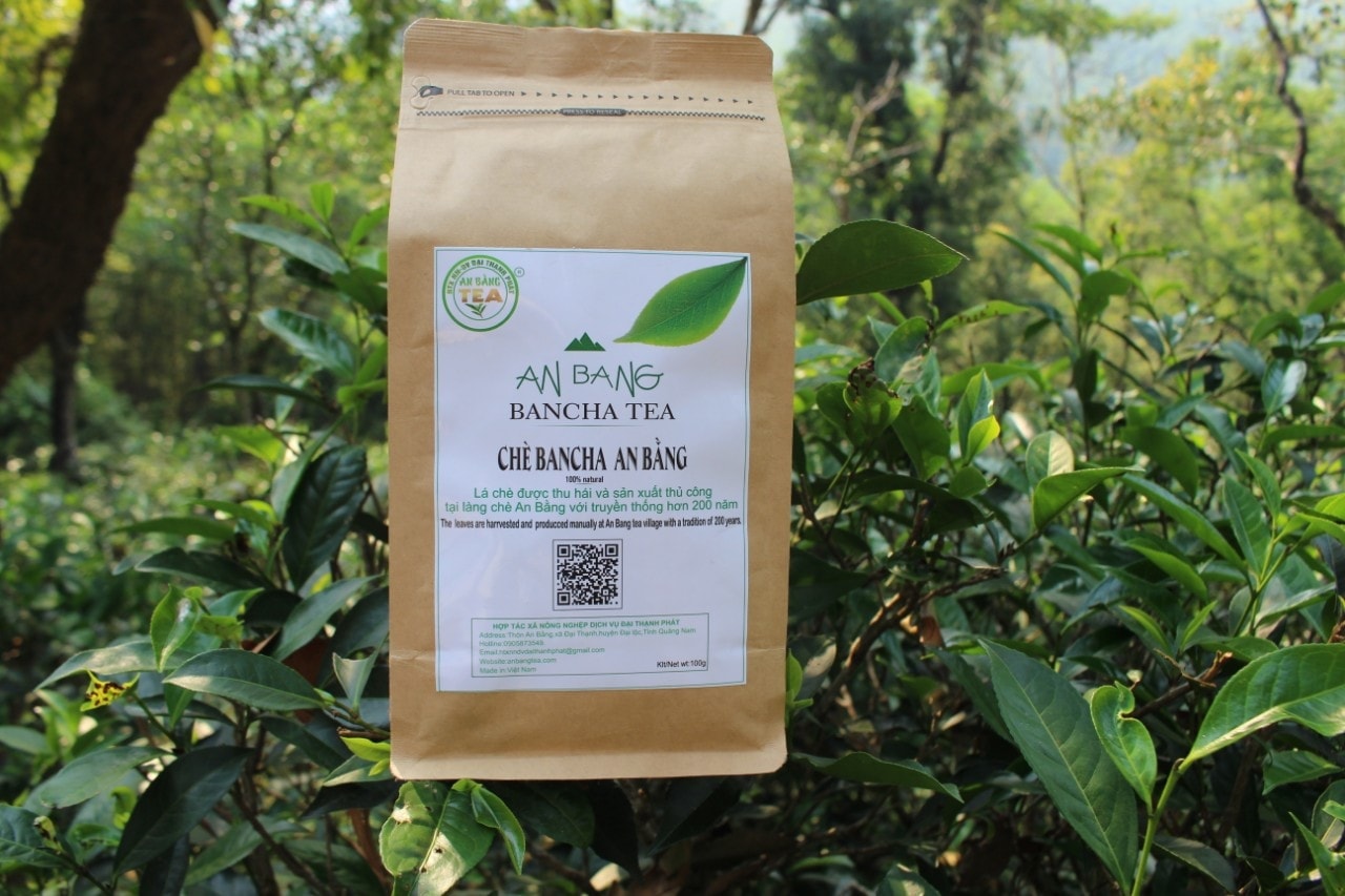 Sản phẩm chè khô An Bằng của HTX Nông nghiệp dịch vụ Đại Thạnh Phát