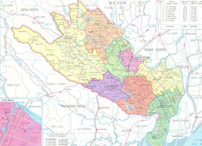 Bản đồ Ninh Bình