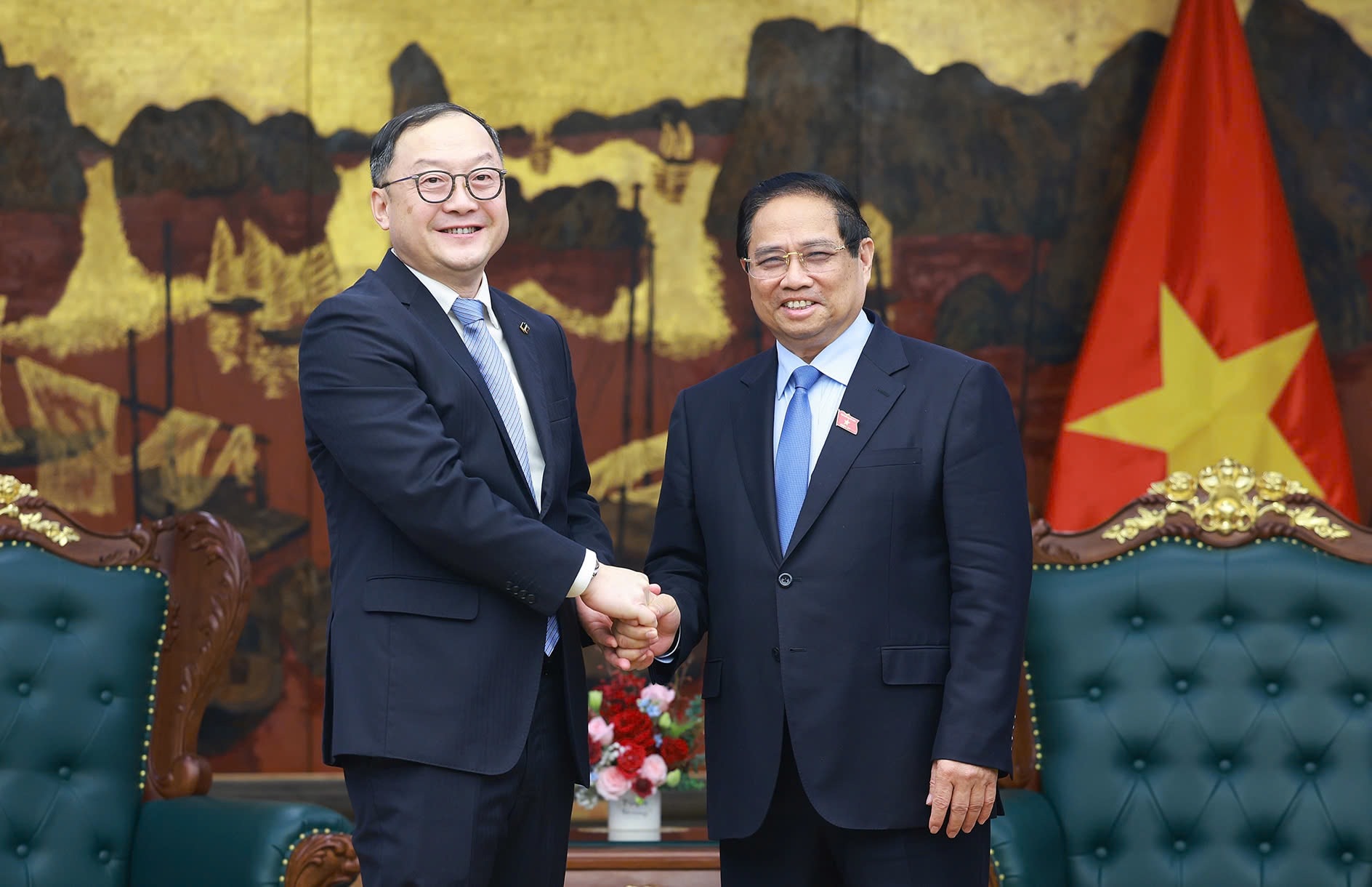 Thủ tướng tiếp lãnh đạo tập đoàn kinh tế hàng đầu Trung Quốc- Ảnh 1. Thủ tướng tiếp lãnh đạo tập đoàn kinh tế hàng đầu Trung Quốc- Ảnh 1.