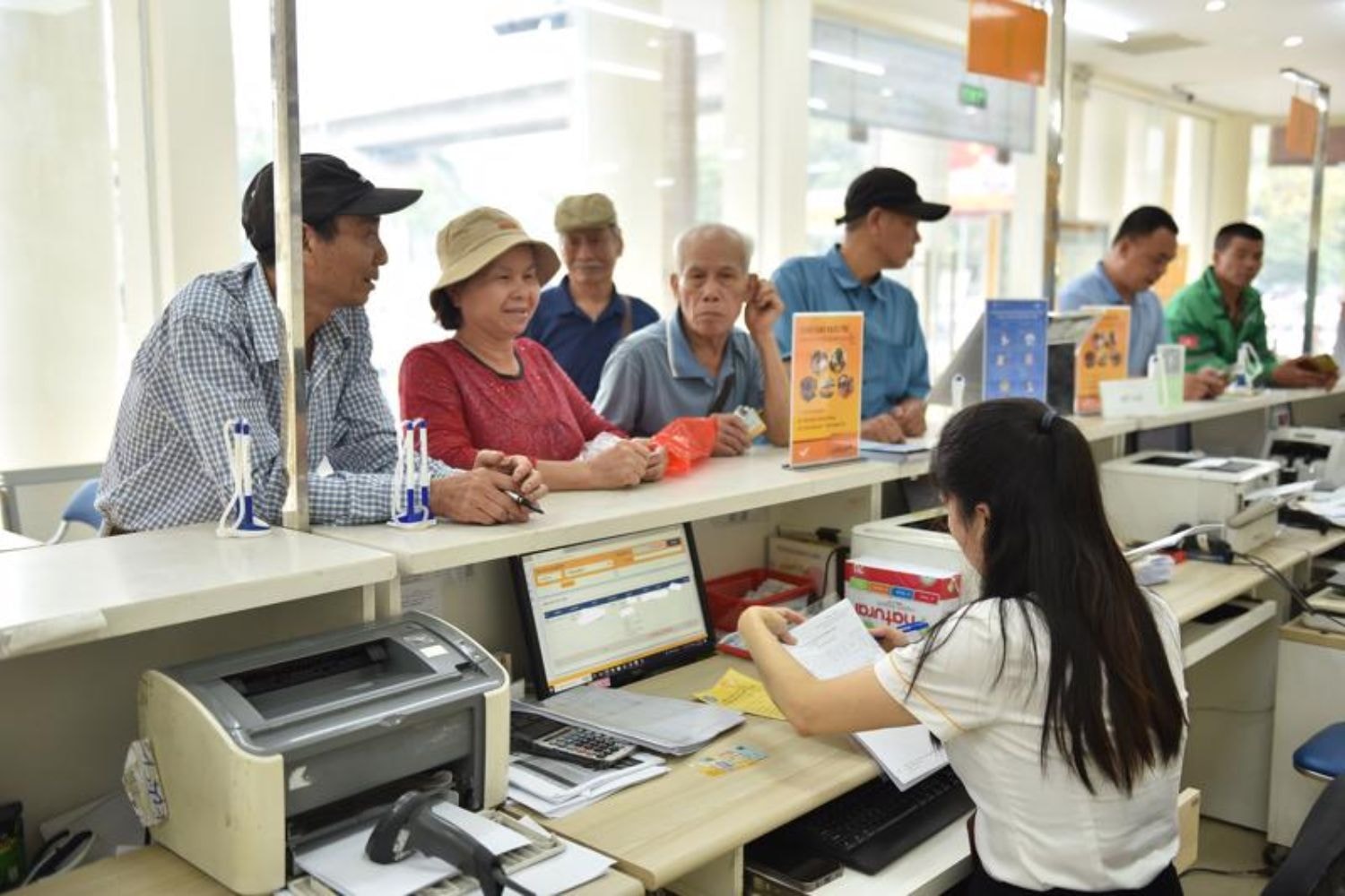 thời điểm tính lương hưu