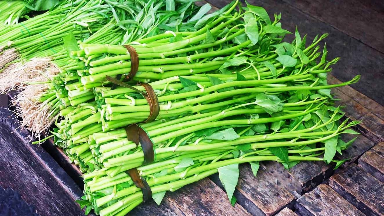 rau muống sức khỏe