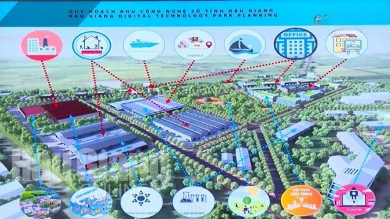 khu công nghệ số Hậu Giang