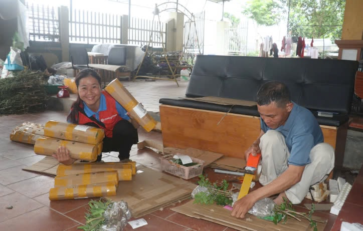 Mỗi ngày, nhà vườn TV34 xử lý trung bình 100–200 đơn hàng