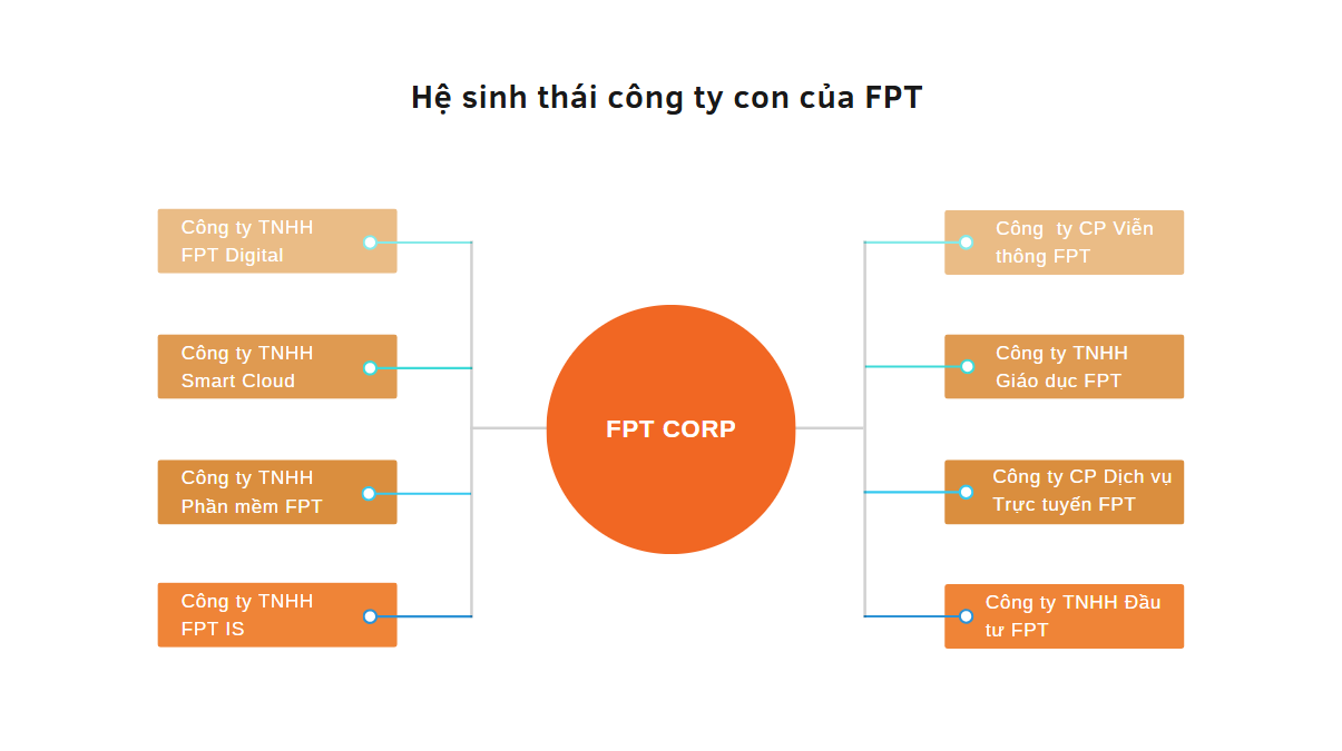 Hệ sinh thái công ty con của FPT