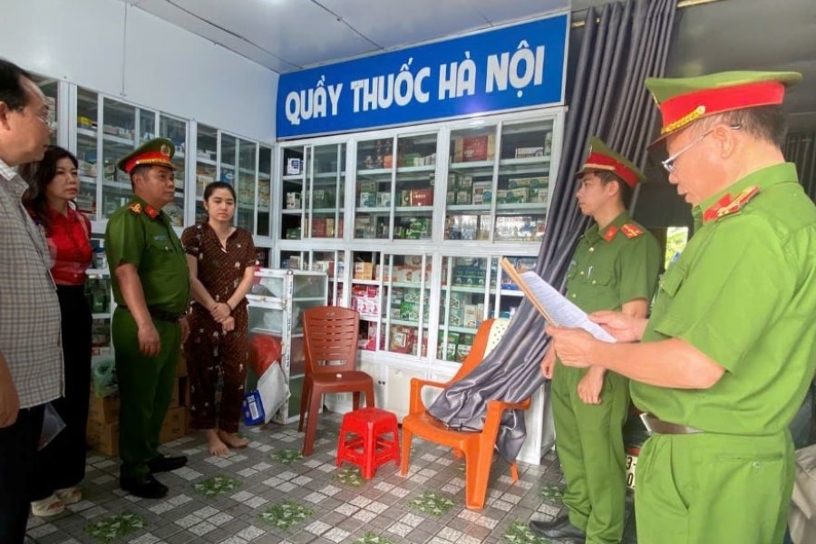 thuốc giả công an quảng bình