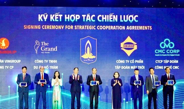 Tỉnh Bà Rịa Vũng Tàu ký kết hợp tác với các doanh nghiệp