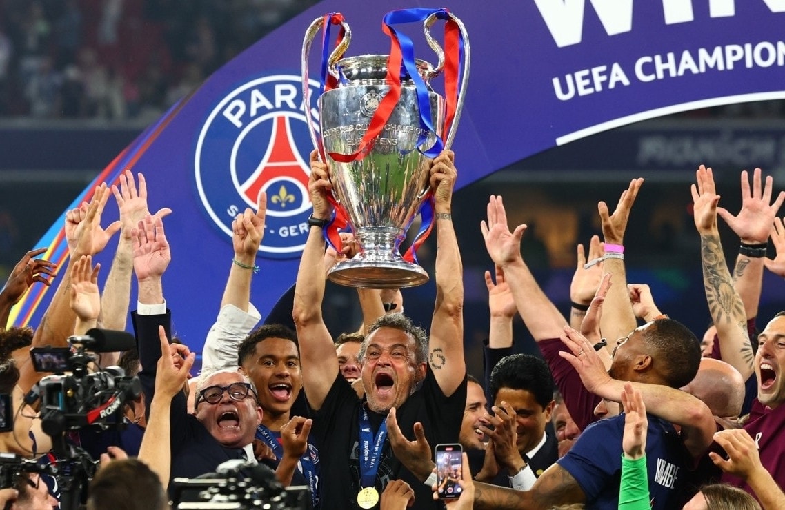 PSG vô địch