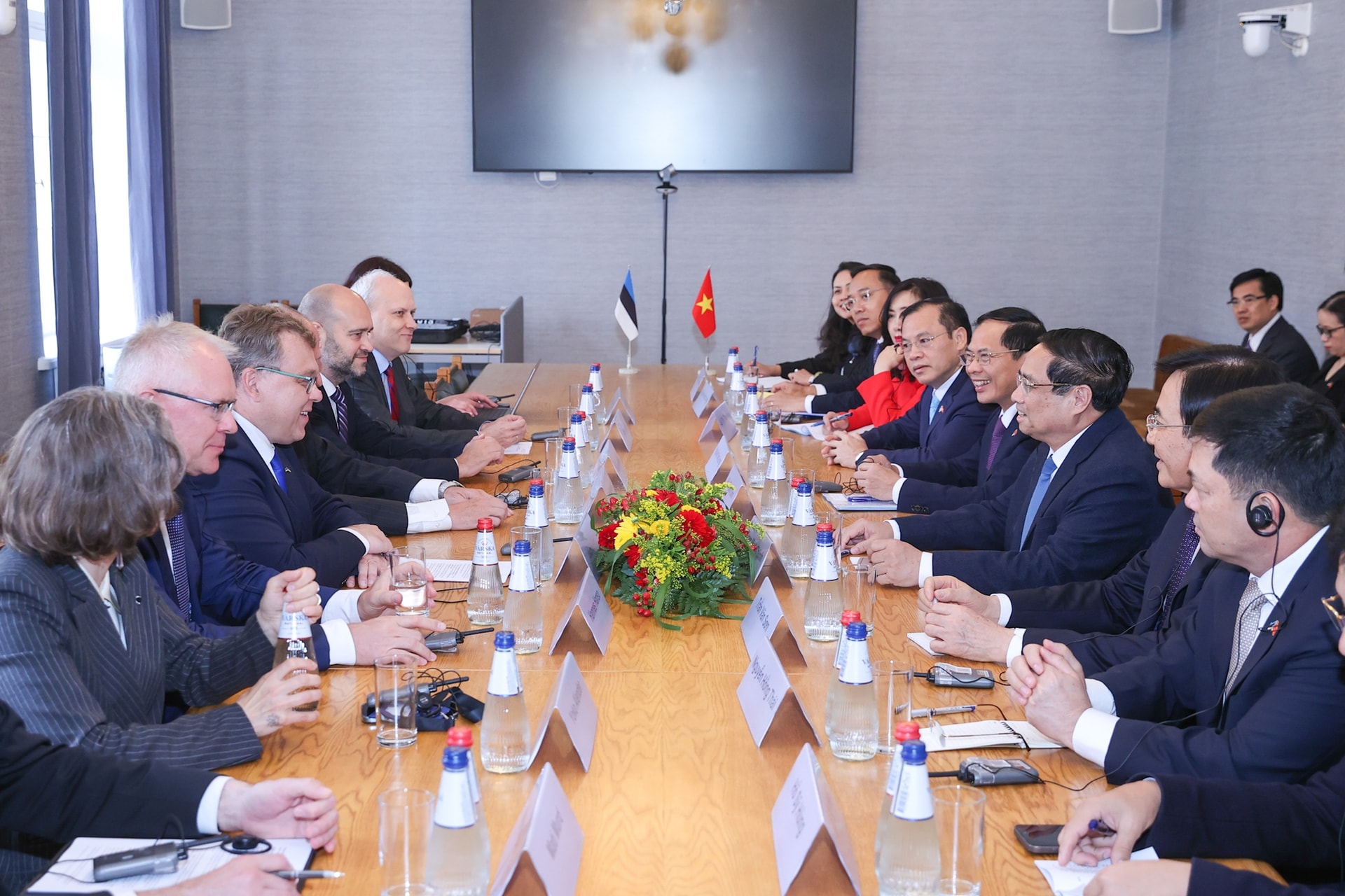 Thủ tướng Phạm Minh Chính hội kiến Chủ tịch Quốc hội Estonia- Ảnh 8. Thủ tướng Phạm Minh Chính hội kiến Chủ tịch Quốc hội Estonia- Ảnh 8.