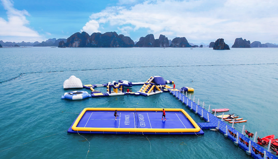 Sân Pickleball trên biển đầu tiên tại Vân Đồn
