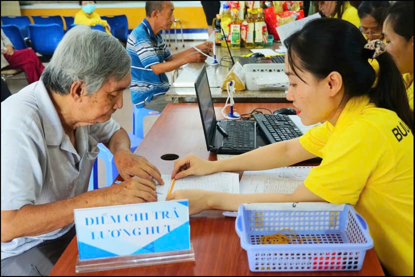 mức lương hưu thấp nhất