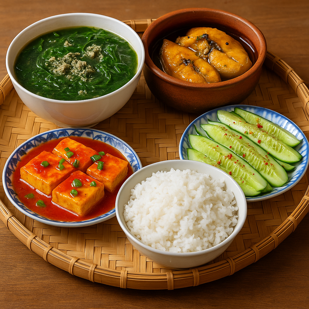 bữa ăn ngon mùa hè