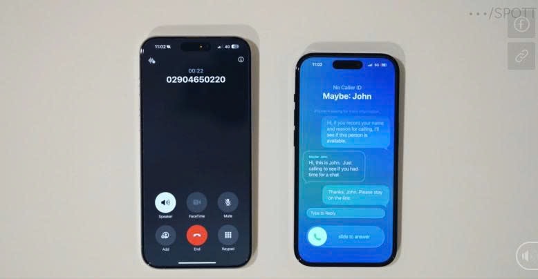 Demo số lạ trên iPhone