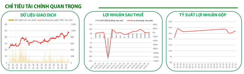 Chỉ tiêu quan trọng của VLB