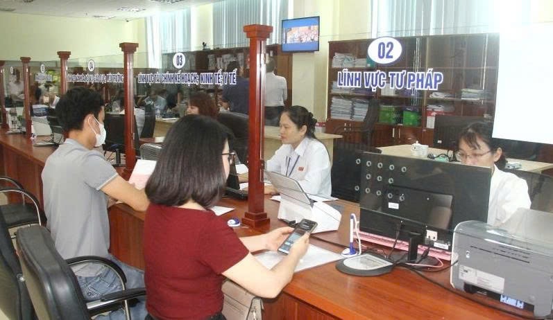 Phường Hạc Thành diễn tập vận hành Trung tâm hành chính công
