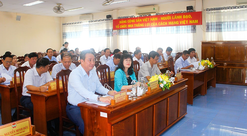 Quang cảnh hội nghị tại An Giang