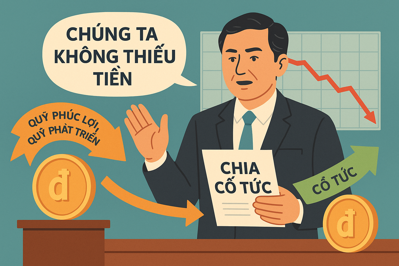 chia cổ tức
