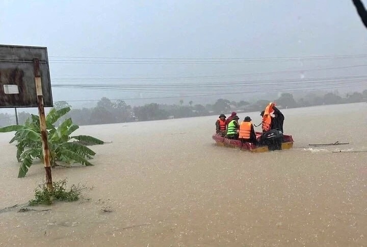 mưa lũ thái nguyên