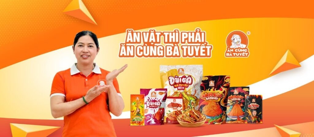 ăn cùng bà tuyết giải thể
