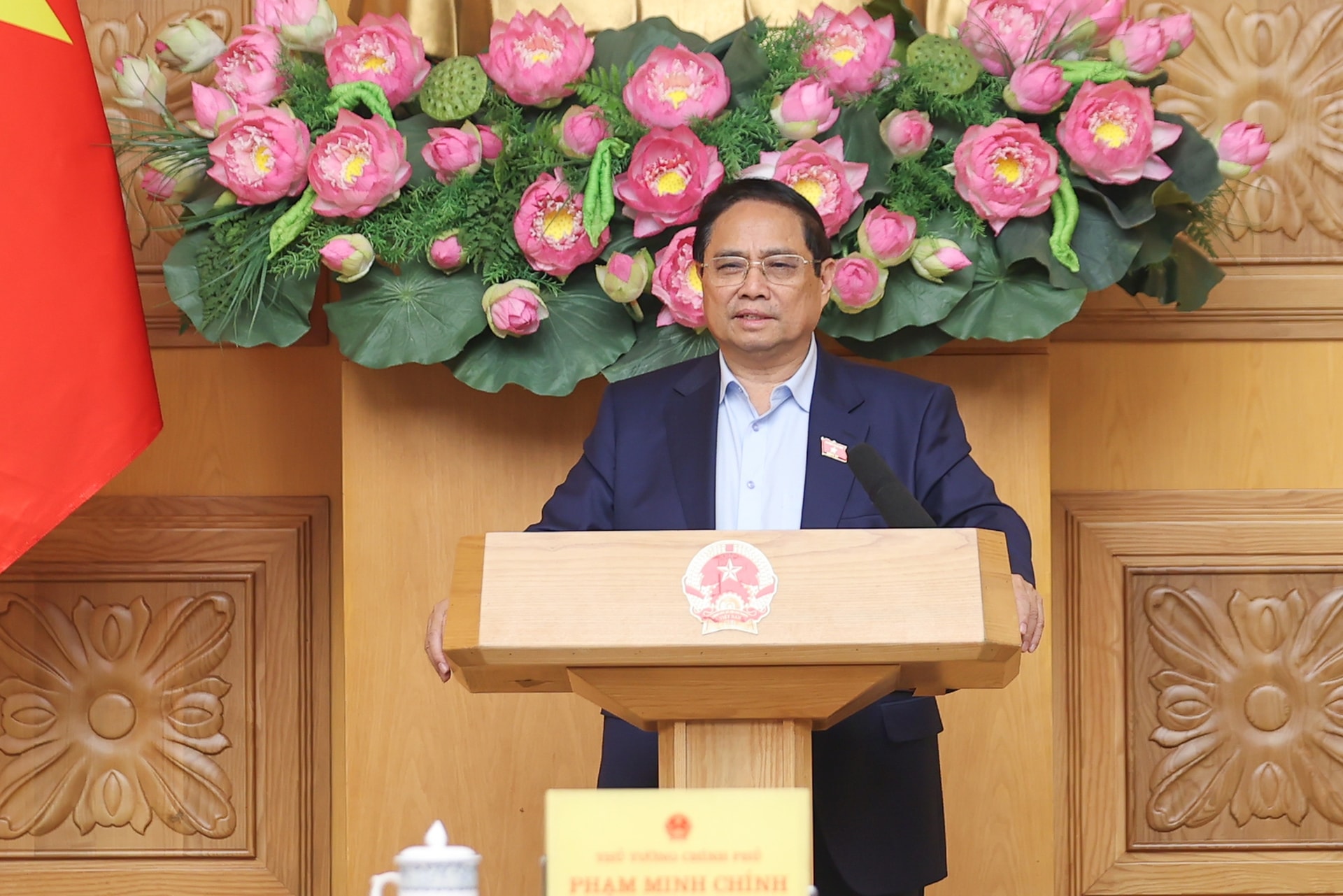 Thủ tướng: Kiên định mục tiêu, giữ vững bản lĩnh, ứng phó linh hoạt, kịp thời, hiệu quả với tình hình- Ảnh 1. Thủ tướng: Kiên định mục tiêu, giữ vững bản lĩnh, ứng phó linh hoạt, kịp thời, hiệu quả với tình hình- Ảnh 1.