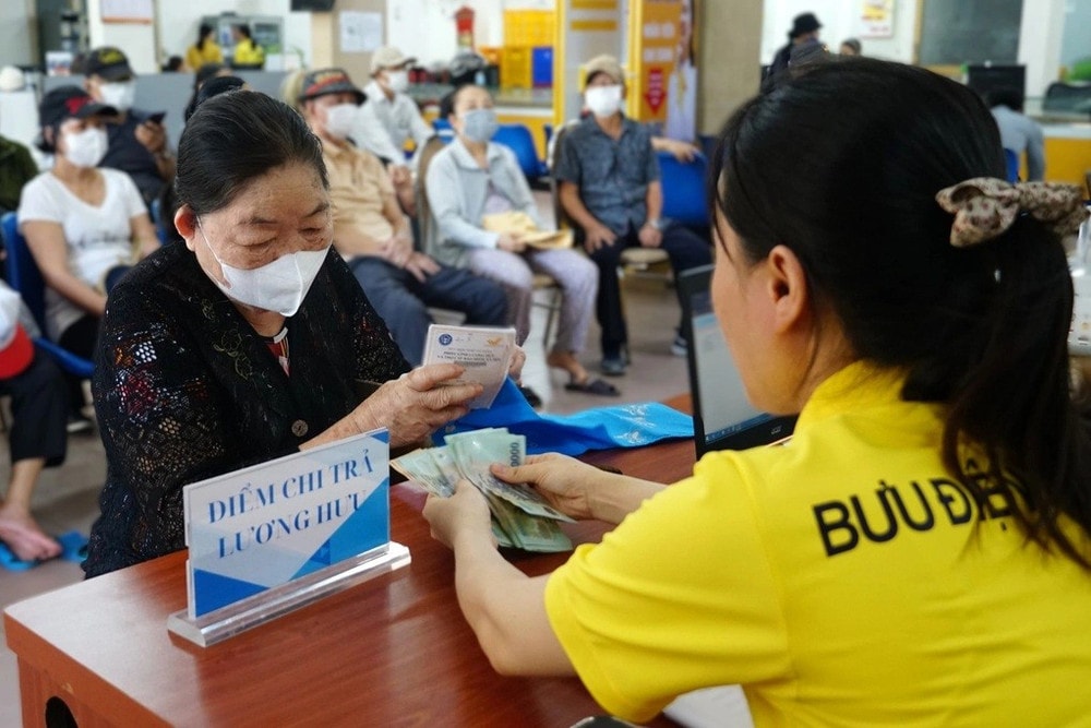 lịch chi trả lương hưu
