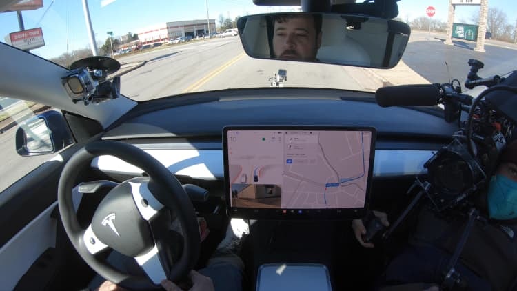 Xe tự lái của Tesla