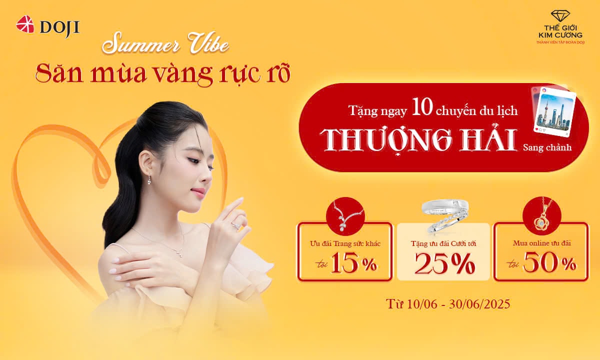 Doji - vàng trang sức