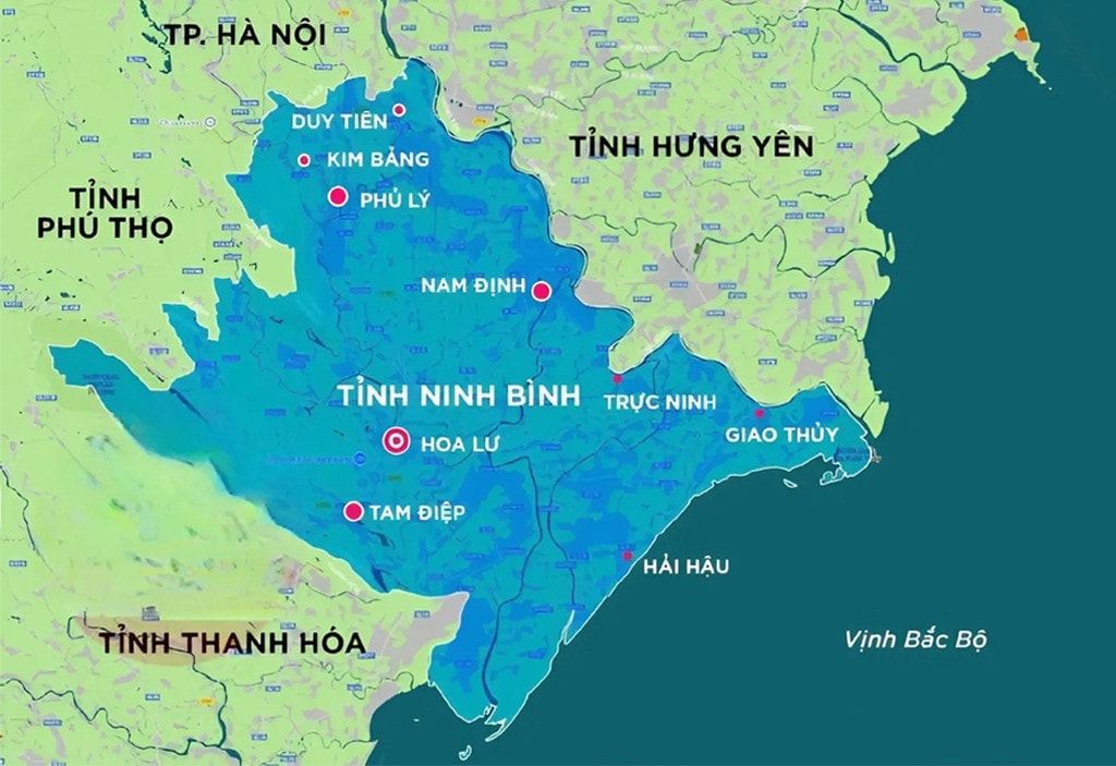 ninh bình sáp nhập