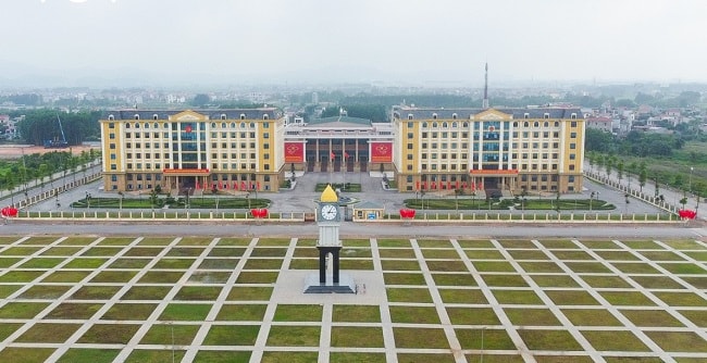 Trụ sở Thành ủy, UBND thành phố Bắc Giang