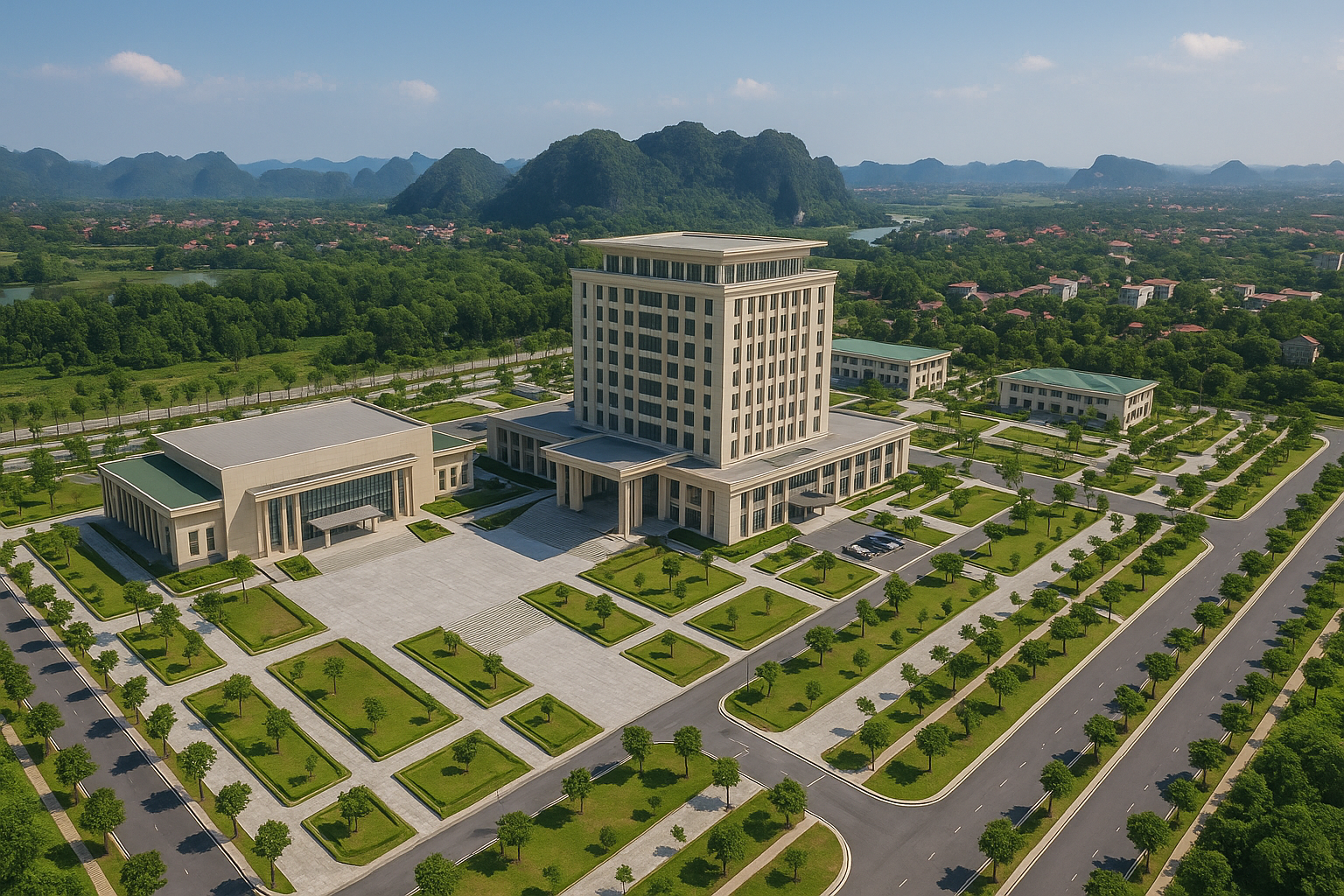 Trung tâm hành chính Ninh Bình mới