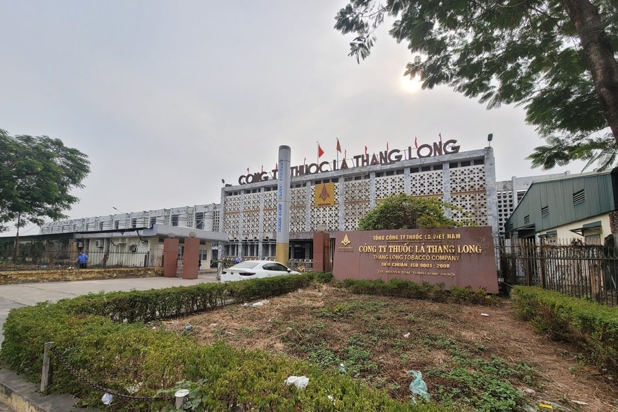 nhà máy thuốc lá Thăng Long