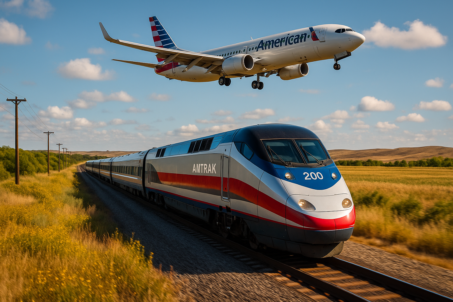 Tau cao toc Hoa Ky - AmTrak