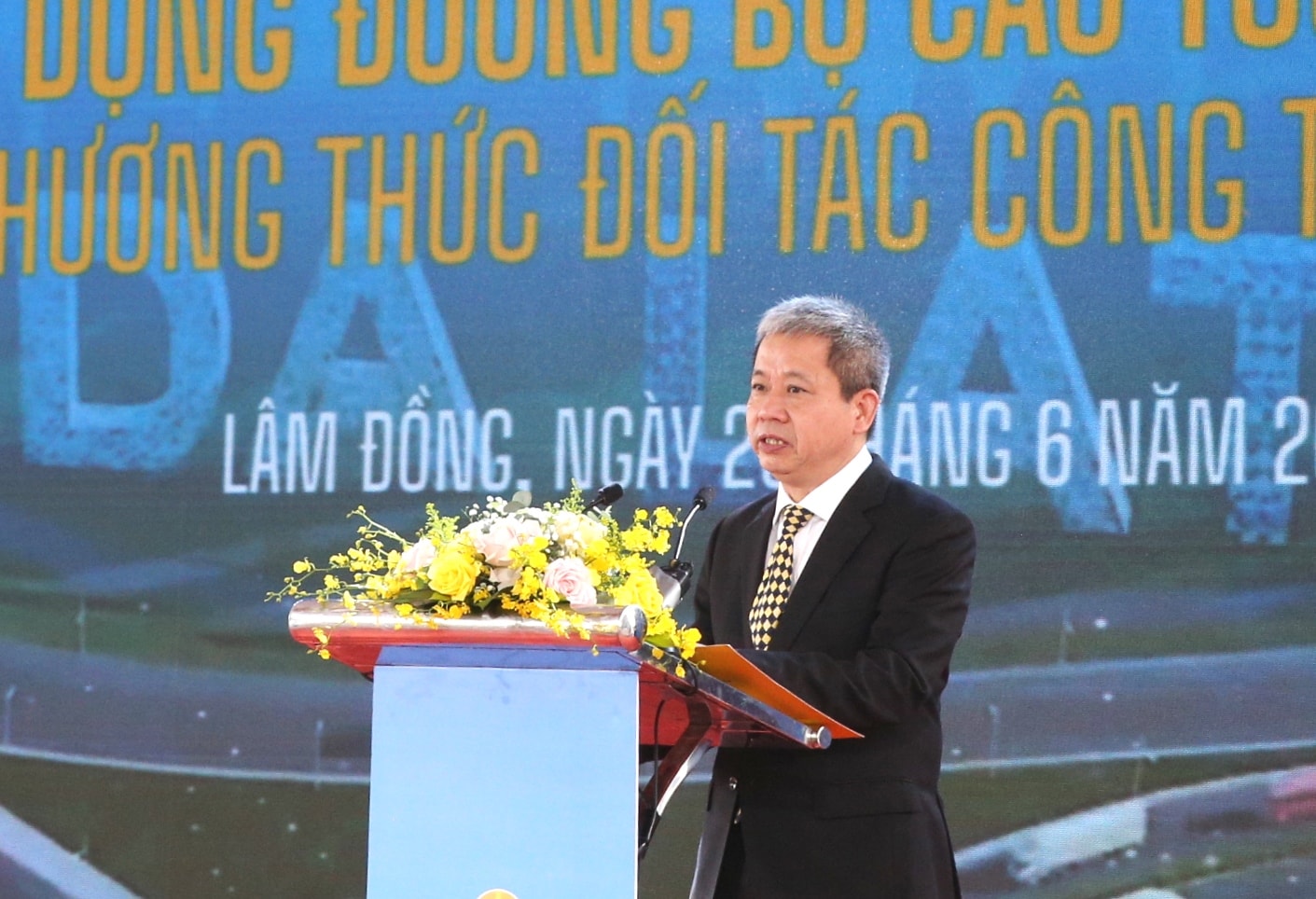 ông Doãn Tuấn Anh, Liên danh nhà đầu tư phát biểu