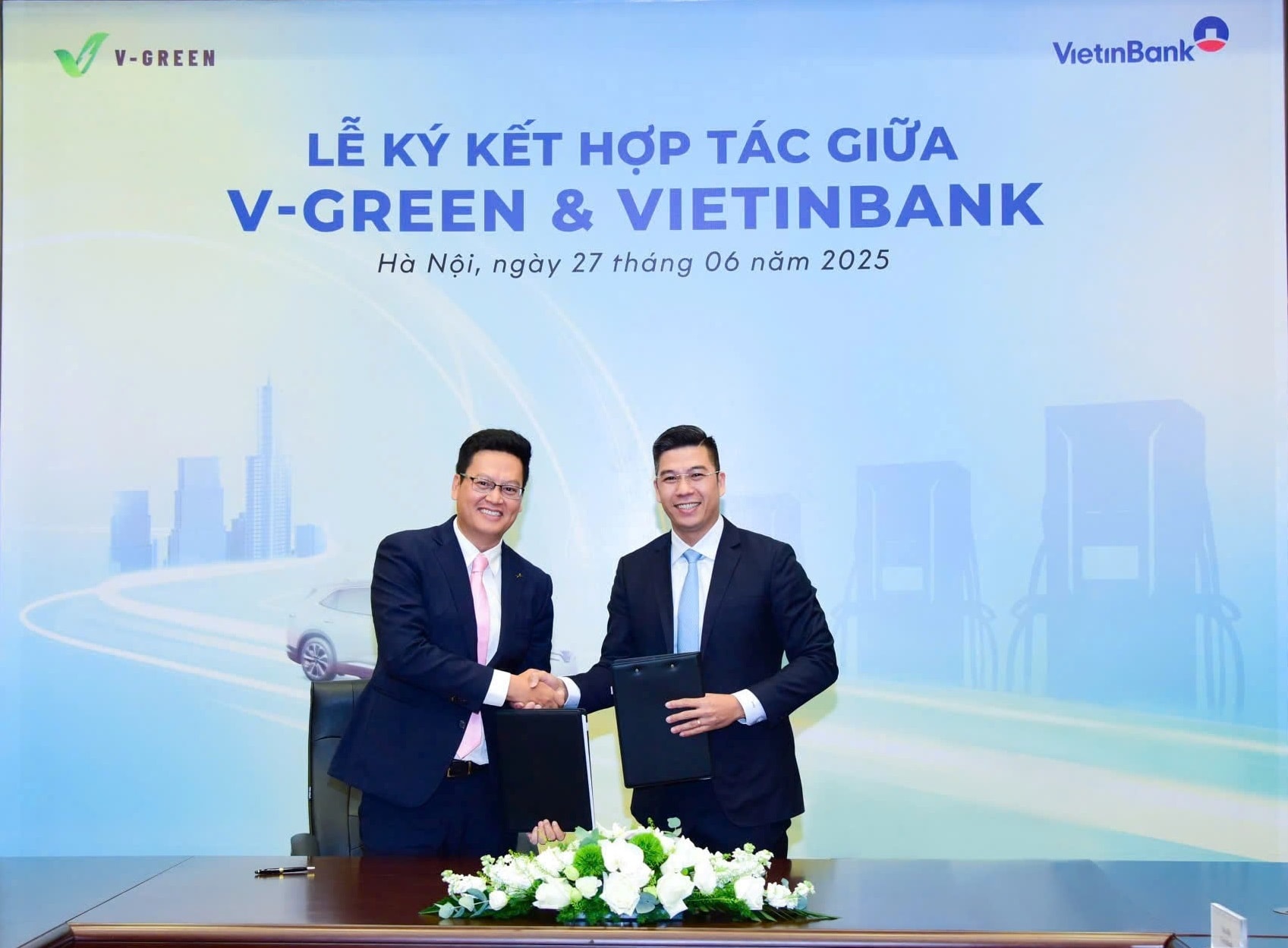 V-Green hợp tác Vietinbank