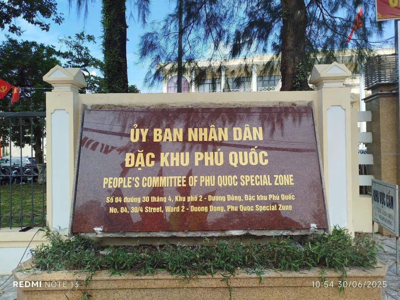 UBND Đặc khu Phú Quốc