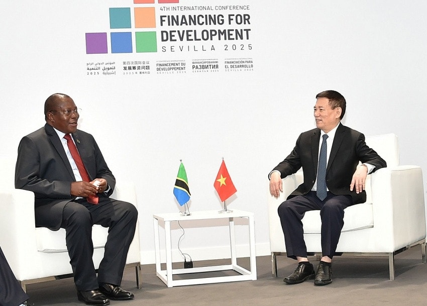 Phó Thủ tướng Chính phủ Hồ Đức Phớc gặp Phó Tổng thống Tanzania Philip Isdor Mpango