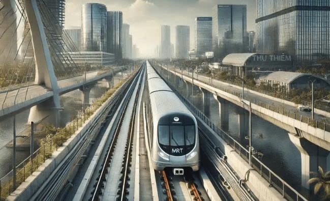 Dự án đường sắt metro ở TP. HCM