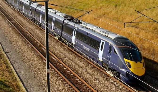 high speed railway England